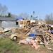 Debris outside of the home of Katie and Bob Jazwinski in the Carriage Hills neighborhood, in Dexter, on March 22, 2012. Angela J. Cesere | AnnArbor.com
